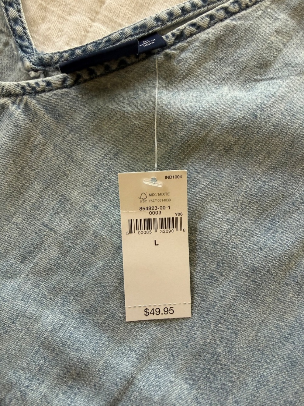 GAP Denim Tiered Top - Picture 5 of 7